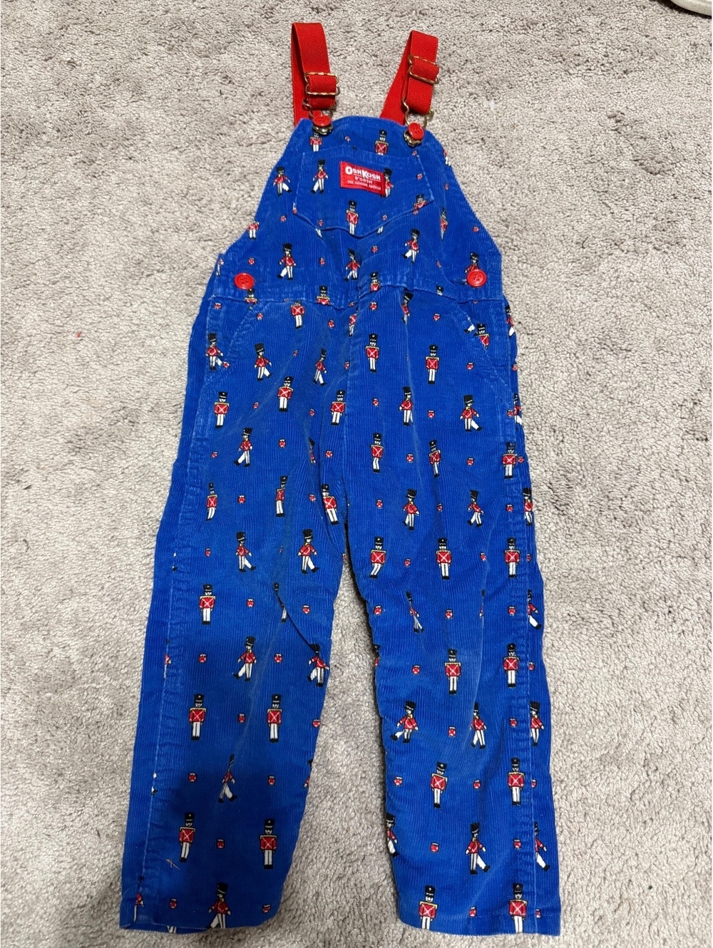 Vintage OshKosh Overalls Little Drummer Boy
